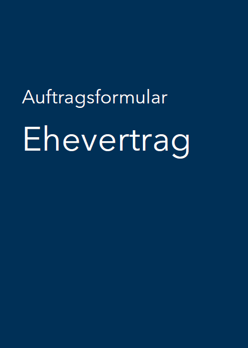 Ehevertrag