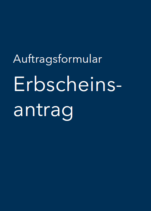 Erbscheinsantrag