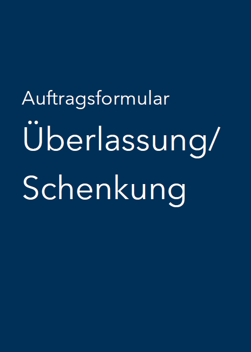 Überlassung/Schenkung
